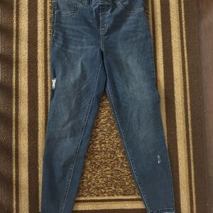 SPANX Blue Skinny Jeans Modern Slim-Fit